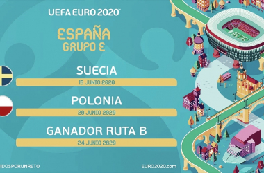 Suecia y Polonia, dos primeros rivales de España en la Euro 2020