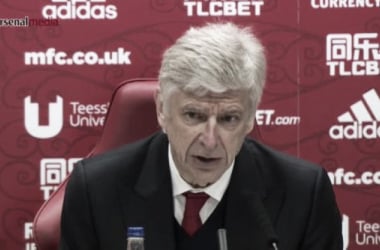 Wenger: “Era una de las últimas oportunidades para la clasificación y por eso no nos rendimos”