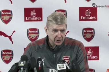 Wenger: “En el terreno de juego tienes que estar tranquilo, centrado y tomar buenas decisiones”