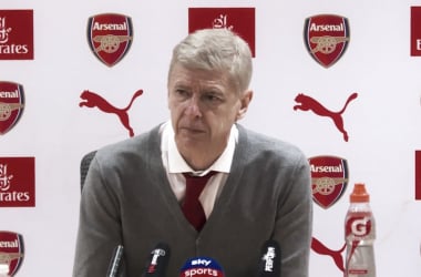 Wenger:“Es un hecho también que no pensamos mucho en la Premier League”