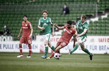 Em jogo de baixo nível técnico, Werder Bremen e Bayer Leverkusen ficam no empate