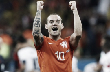 Wesley Sneijder, a un paso de hacer historia con Holanda