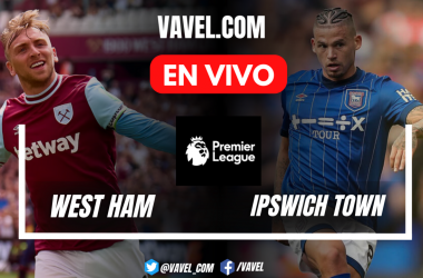 Goles y resumen del West Ham 4-1 Ipswich Town en la Premier League