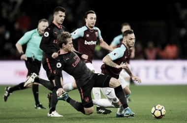 El Arsenal no puede con el West Ham