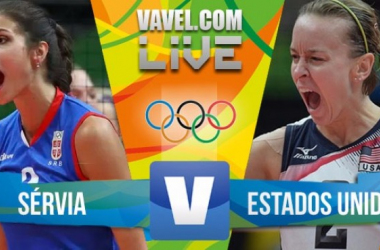 Resultado Sérvia 3 x 2 Estados Unidos semifinal feminina do vôlei na Rio 2016