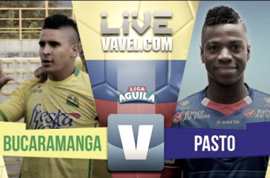 Bucaramanga vs Deportivo Pasto en vivo online en Liga Águila 2017 (1-0)