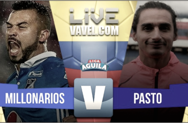 Millonarios vs Deportivo Pasto en vivo y en directo online por la Liga Águila 2017-II (1-0)