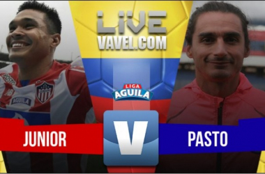 Junior vs Deportivo Pasto en vivo online por la Liga Aguila 2017 (0-0)