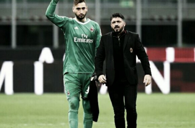 Gattuso: &quot;Tengo al mejor portero del mundo, lo protegeré&quot;