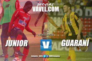 Previa Junior vs. Guaraní: Los &#039;tiburones&#039; buscan sentenciar el tiquete a la fase de grupos