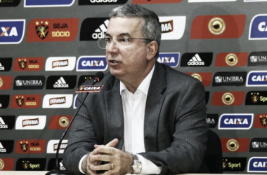 Presidente do Sport anuncia
reformulação de diretoria de futebol do Leão