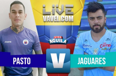 Deportivo Pasto vs Jaguares FC en vivo y en directo online por la Liga Águila 2018-1 (0-1)
