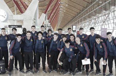 Inglaterra ya acoge a la Selección Española Sub-17