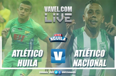 Resumen Atlético Huila vs Atlético Nacional  semifinales de la Liga Águila 2018-I (0-0)