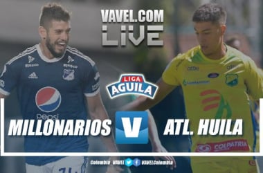 Resumen Millonarios vs Huila por la Liga Águila 2019 (3-2)