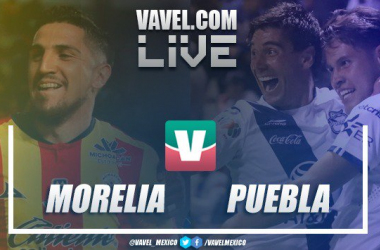 Resumen y goles del Puebla 1-1 Monarcas Morelia en Liga MX 2019