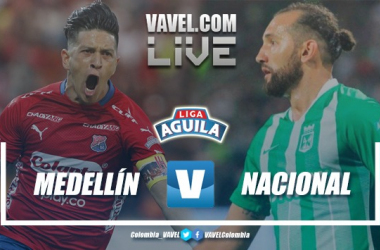Resumen Independiente Medellín vs Atlético Nacional por la Liga Águila 2019-I (2-2)