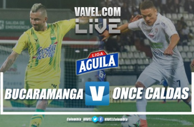 Resumen Atlético Bucaramanga vs Once Caldas por la Liga Aguila 2019-I (1-1)