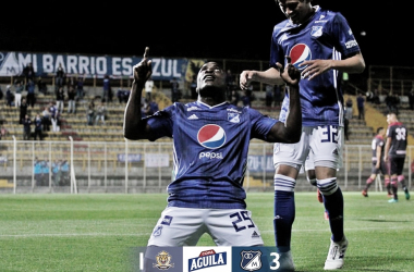 Millonarios consiguió su clasificación a octavos de final en Copa Aguila