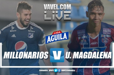 Resumen Millonarios vs Unión Magdalena, cuadrangulares Liga Aguila 2019-I (1-0)