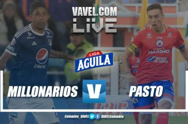 Resumen Millonarios vs Deportivo Pasto por la Liga Águila 2019-1 (1-0)