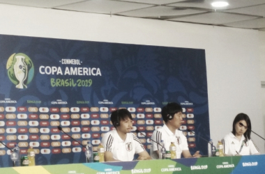 Shibasaki elogia Kubo e espera ser uma das lideranças do Japão na Copa América