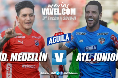 Previa Indepediente Medellín vs Atlético Junior:  dos equipos que luchan por el protagonismo 