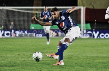 José Guillermo Ortiz ilusiona a los hinchas de Millonarios