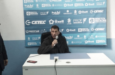 Cristian Aldirico: "Hay un problema grande, y tiene que ver con el campeonato"
