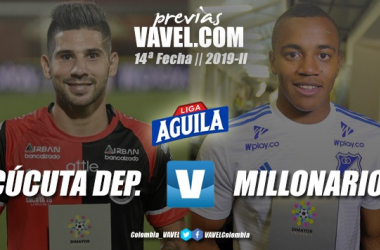 Previa Cúcuta Deportivo Vs. Millonarios: duelo de equipos que viven realidades diferentes