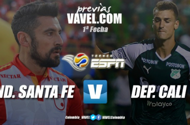 Previa Santa Fe vs Deportivo Cali: los dos equipos se ponen a punto para iniciar la temporada 2020