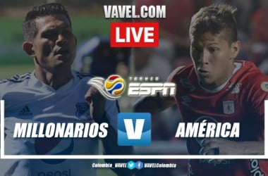 Resumen Millonarios vs. América por la final del Torneo ESPN (1-2)