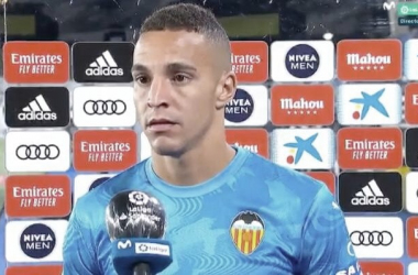 Rodrigo Moreno: "Siempre estamos con interpretaciones, es la primera vez que un árbitro revisa un fuera de juego"