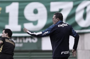 Mesmo após vitória, Luxemburgo admite
que Palmeiras ‘está distante’ do nível planejado