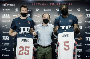 TD Systems Baskonia presenta a Alec Peters y Tonye Jekiri