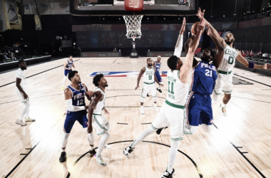 Boston Celtics varre Philadelphia 76ers e aguarda Raptors na próxima rodada