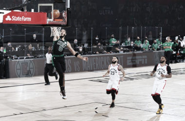 Na abertura da semifinal da Conferência Leste, Celtics dominam e abrem vantagem sobre Raptors