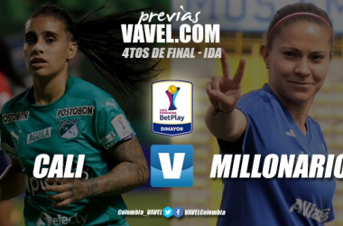 Previa Deportivo Cali vs. Millonarios: a ganar por
un cupo en la semifinal