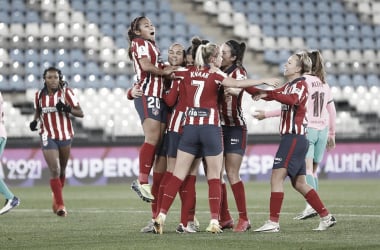 El Atlético de Madrid, a un paso de la Supercopa de España Femenina