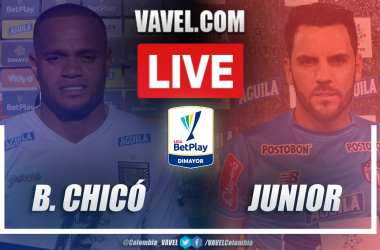 Resumen Boyacá Chicó vs Junior (2-1) en la fecha 8 por la Liga BetPlay 2021-I