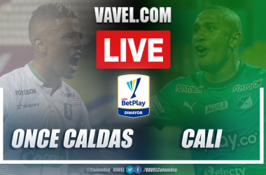 Resumen Once Caldas vs Cali (0-0) en la fecha 11 por Liga BetPlay 2021-I