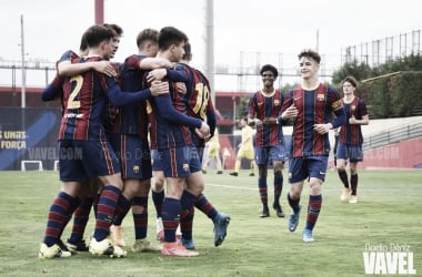 Un imparable FCB
Juvenil B adormece al CD La Floresta en el último suspiro