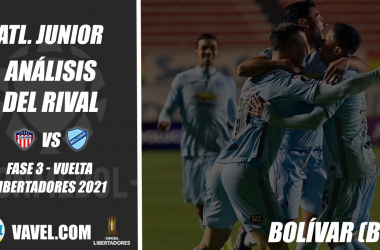 Junior de
Barranquilla, análisis del rival: Club Bolívar (Fase 3 - vuelta, Libertadores
2021)