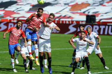 Balance desfavorable al Granada CF en su duelos ante el Sevilla&nbsp;