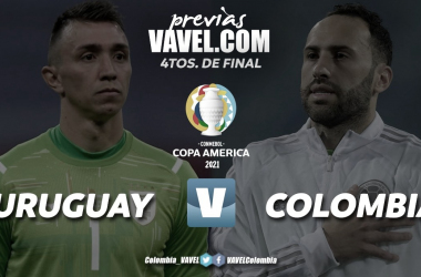 Previa Uruguay vs Colombia: objetivo semifinal con tinte celeste y amarillo