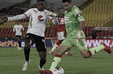 Puntuaciones en Santa Fe tras el empate ante América de Cali