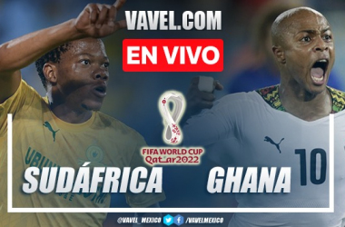 Goles y resumen del Sudáfrica 1-0 Ghana en Eliminatorias de Qatar 2022