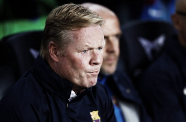 Ronald Koeman: “Tenemos
equipo para luchar por la Liga”