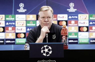 Koeman: “Nos jugamos
nuestro futuro en la Champions”