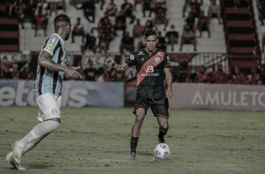 Igor Cariús comemora primeiro gol no Brasileirão e destaca boa fase do Atlético-GO